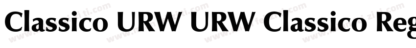 Classico URW URW Classico Reg字体转换